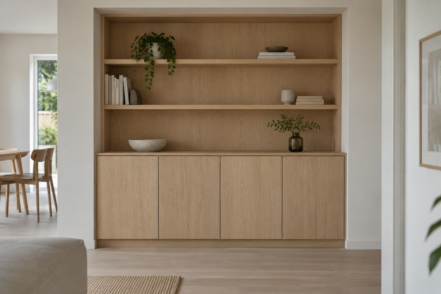 Specialfremstillet inventar i træ