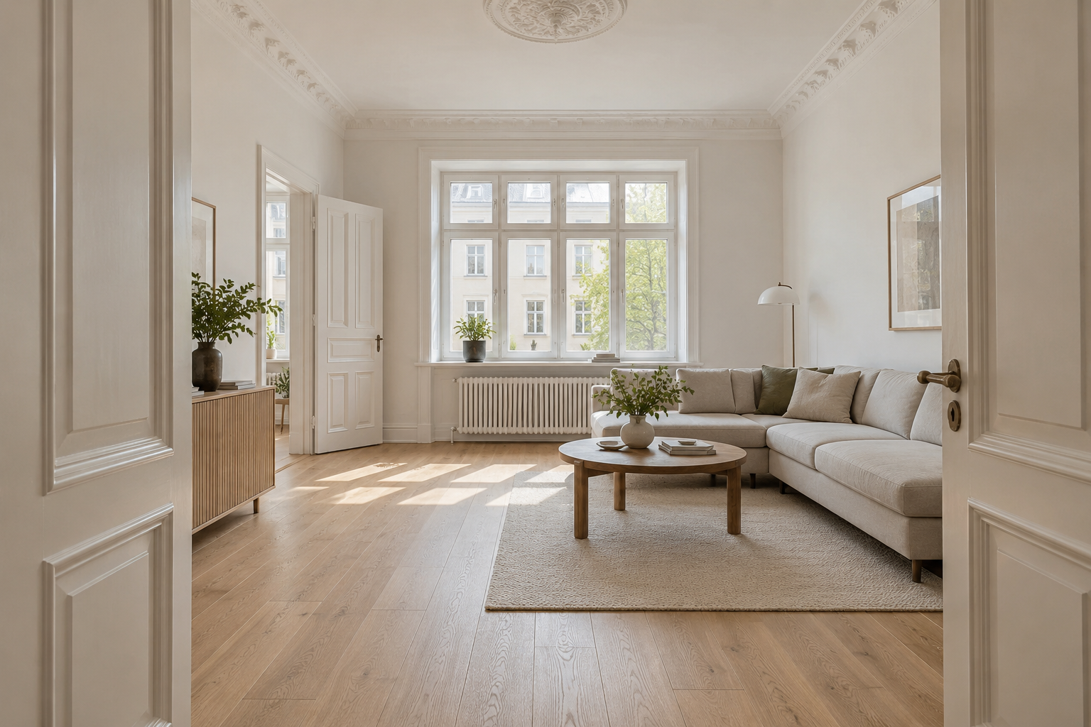 Renovering med snedker- og tømrerarbejde