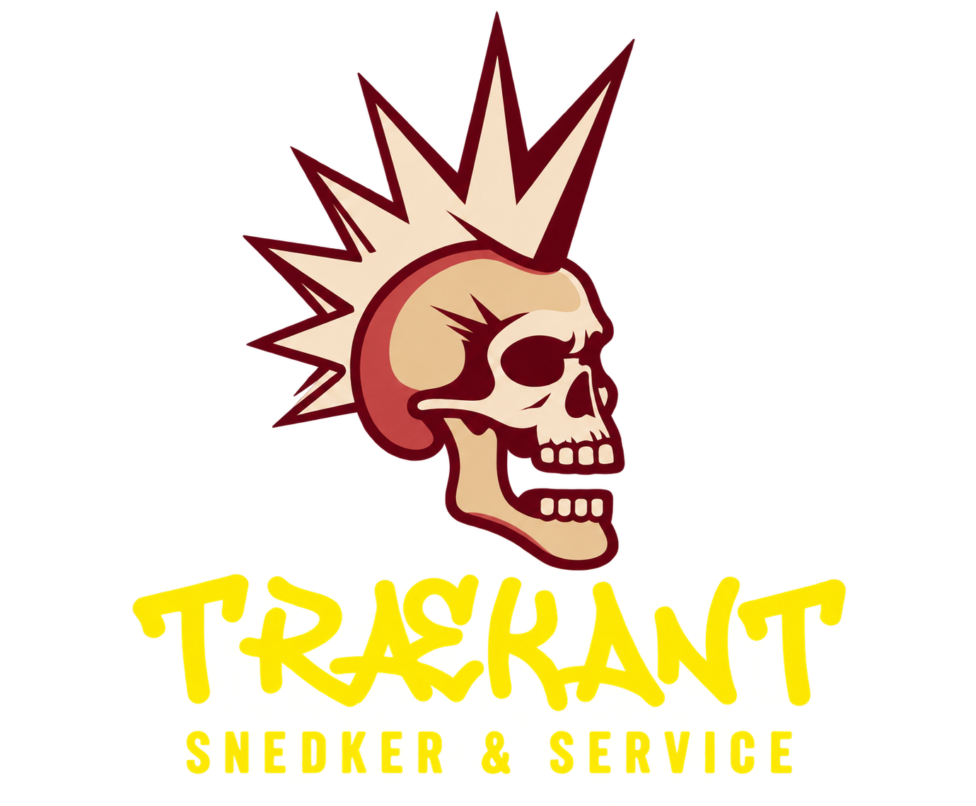 Trækant – Snedker & Service, kranielogo